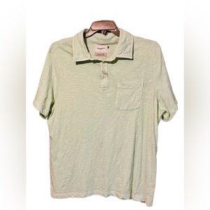 Goodfellow &co light olive green collared polo